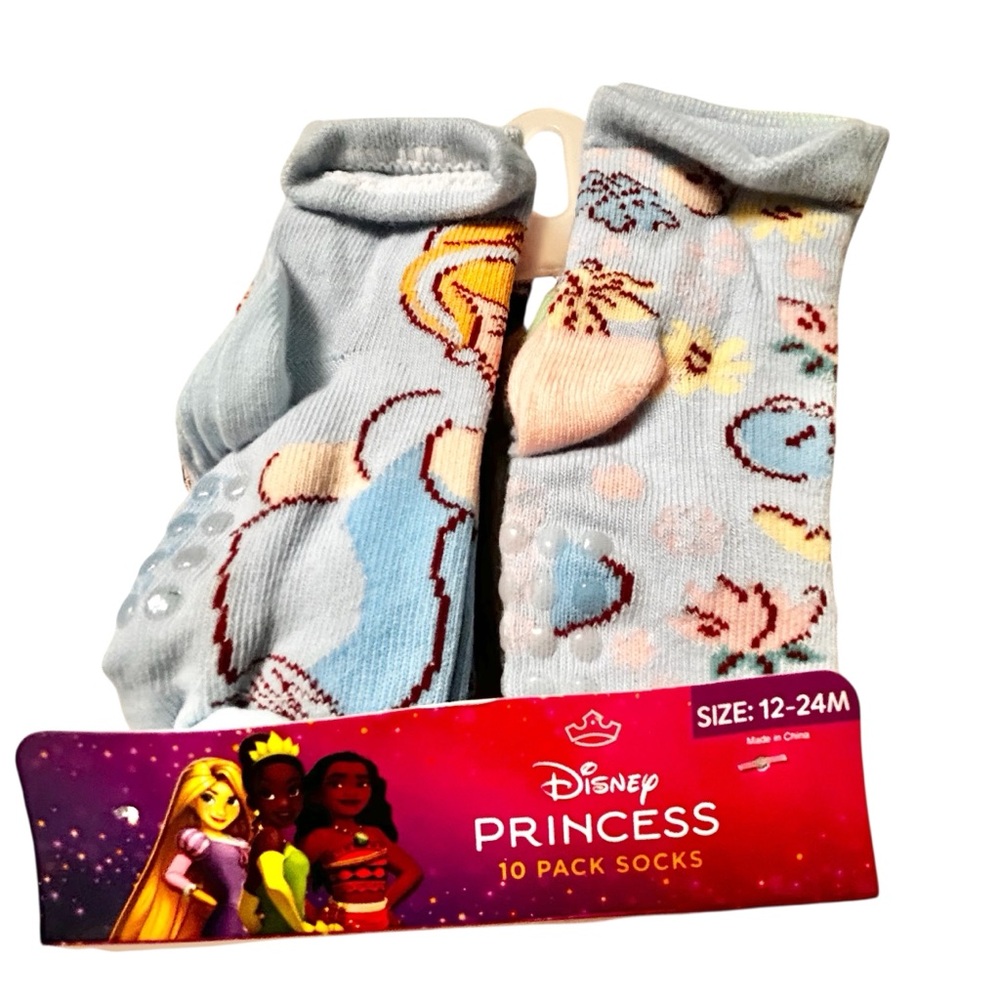 Disney Princess Pastel Baby Socks Set